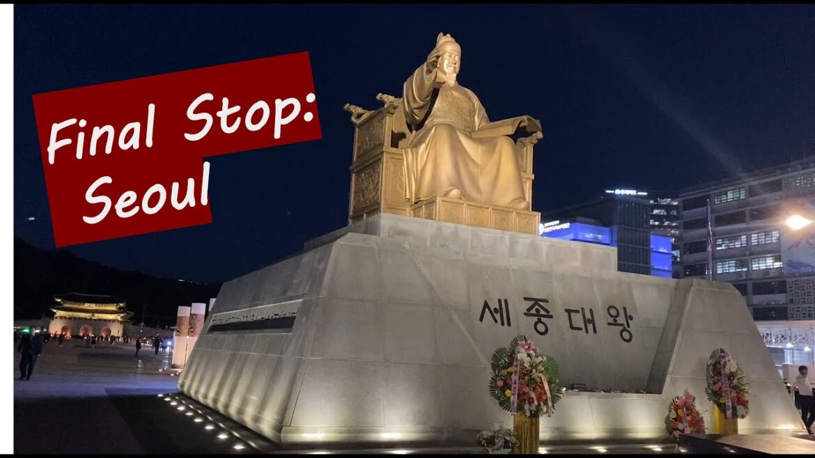 First day in Seoul and the last stop on our honeymoon