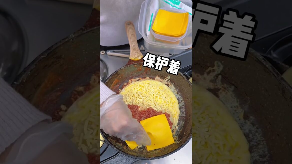 這個芝士墨西哥餅咱也不知道正不正宗，也不敢問，但芝士和肉都給得挺多的！#shorts #streetfood #chinastreetfood #chinafood #芝士 #煎餅 #煎饼