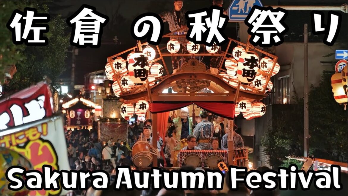 佐倉の秋祭り 2023 Sakura Autumn Festival