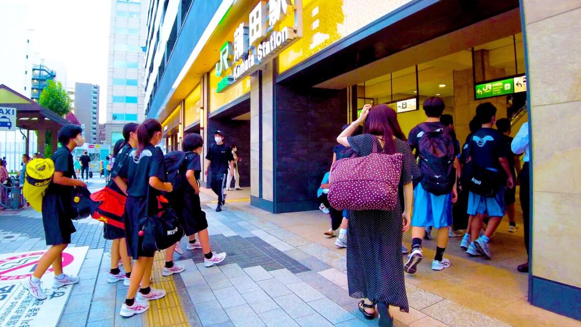 Kamata in Tokyo is a gourmet town ♪💖🐶4K ASMR non-stop 1 hour 03 minutes