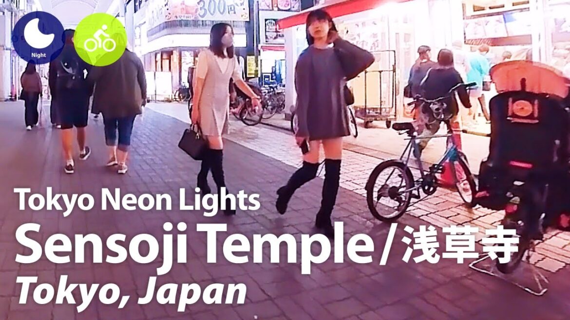 ⁴ᴷ Tokyo: Sensoji Temple (浅草寺) – Japan Walking & Cycling Tour (October, 2023) | Street Ambience ⁴ᴷ Tokyo: Sensoji Temple (浅草寺) - Japan Walking & Cycling Tour (October, 2023) | Street Ambience