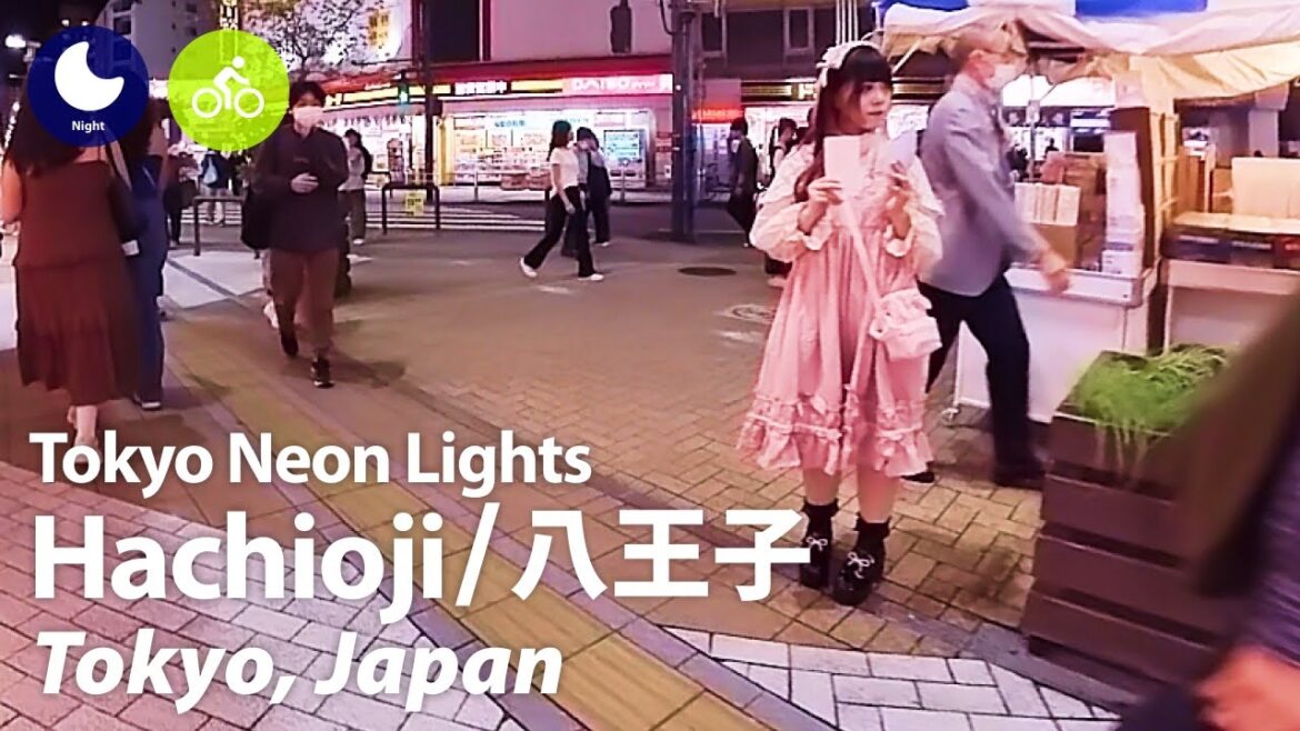 ⁴ᴷ Tokyo: Hachioji Station (八王子駅) – Japan Walking & Cycling Tour (October, 2023) | Street Ambience ⁴ᴷ Tokyo: Hachioji Station (八王子駅) - Japan Walking & Cycling Tour (October, 2023) | Street Ambience