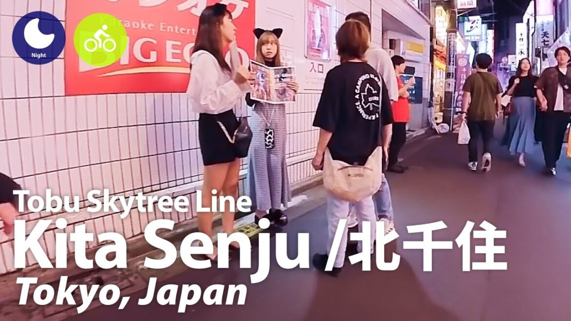 ⁴ᴷ Tokyo: Kita Senju Station (北千住駅) – Japan Walking & Cycling Tour (September, 2023) Street Ambience ⁴ᴷ Tokyo: Kita Senju Station (北千住駅) - Japan Walking & Cycling Tour (September, 2023) Street Ambience