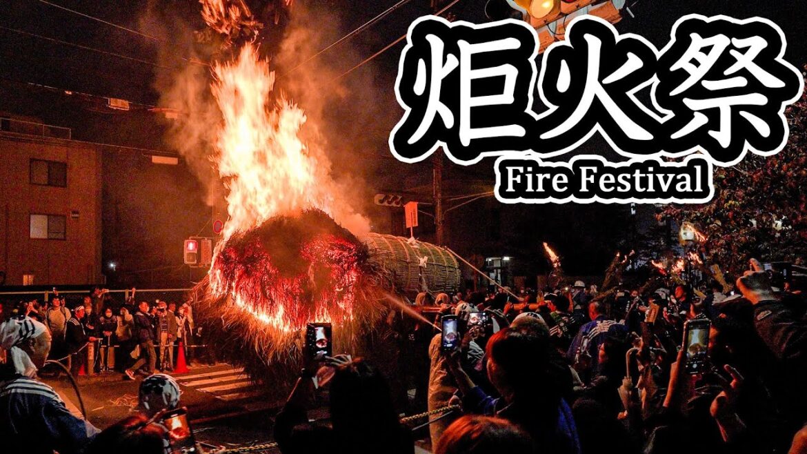 [Kyoto Walk] Fushimi's Fire Festival 🔥"Misu no Torch Festival"