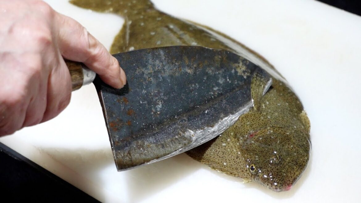 Great skill – making flounder & eel sashimi that anyone, even a beginner, can make in 3 minutes. Great skill - making flounder & eel sashimi that anyone, even a beginner, can make in 3 minutes.