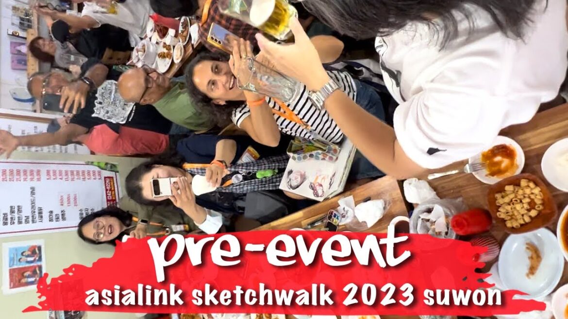 Asialink Sketchwalk Suwon Pre-event Asialink Sketchwalk Suwon Pre-event