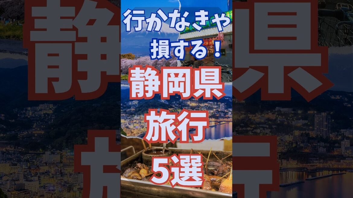 静岡 旅行 5選 行かないと損する 観光 スポット #shorts #short
