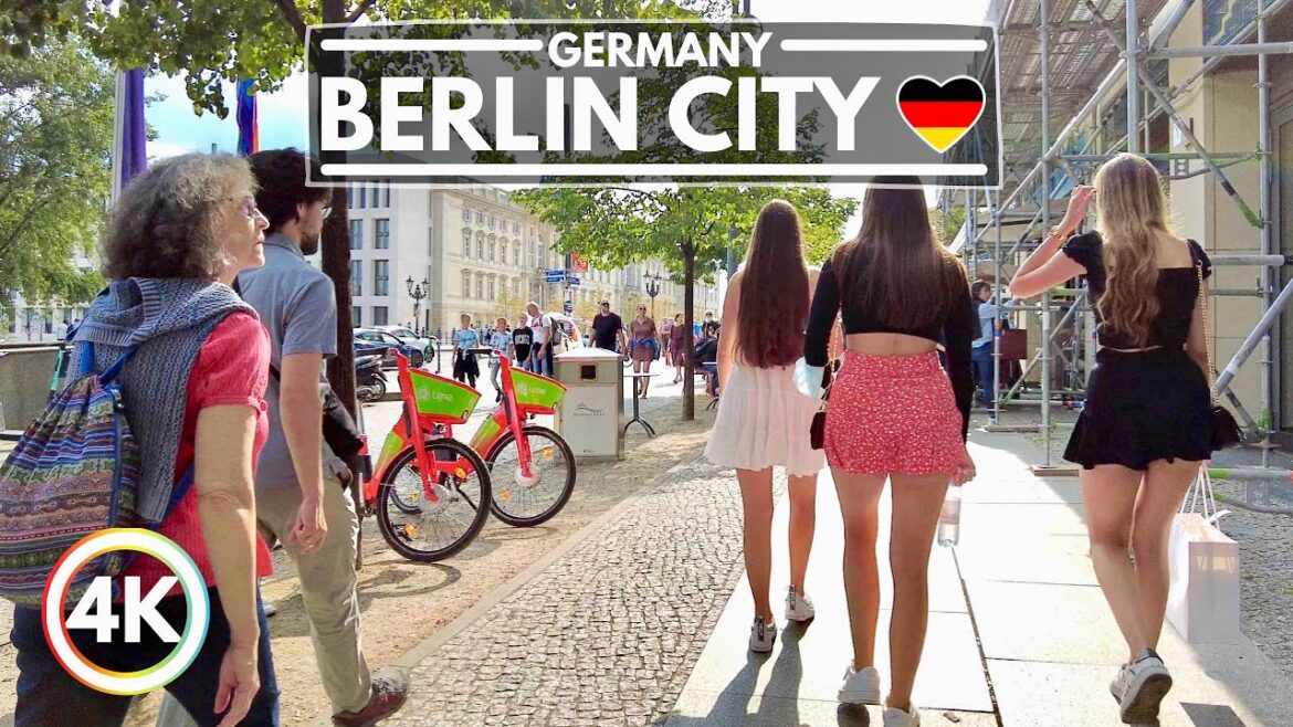 Berlin Germany, Walk Around The Most Famous Places! 4K City Walking Tour With Captions Berlin Germany, Walk Around The Most Famous Places! 4K City Walking Tour With Captions