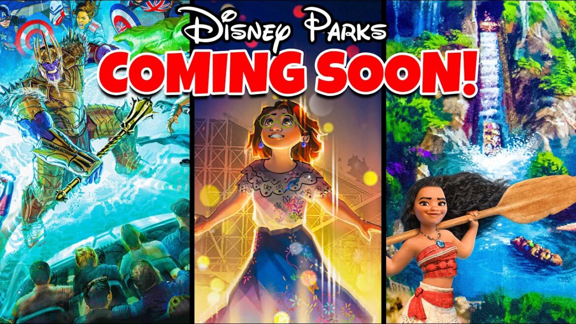 Top 10 New Rides & Attractions Coming to the Disney Theme Parks - D23 2022