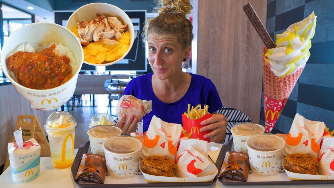SPICY Indonesian Food at McDonalds in Indonesia – MCDONALD’S AROUND THE WORLD – INDONESIAN FOOD TOUR SPICY Indonesian Food at McDonalds in Indonesia - MCDONALD’S AROUND THE WORLD - INDONESIAN FOOD TOUR