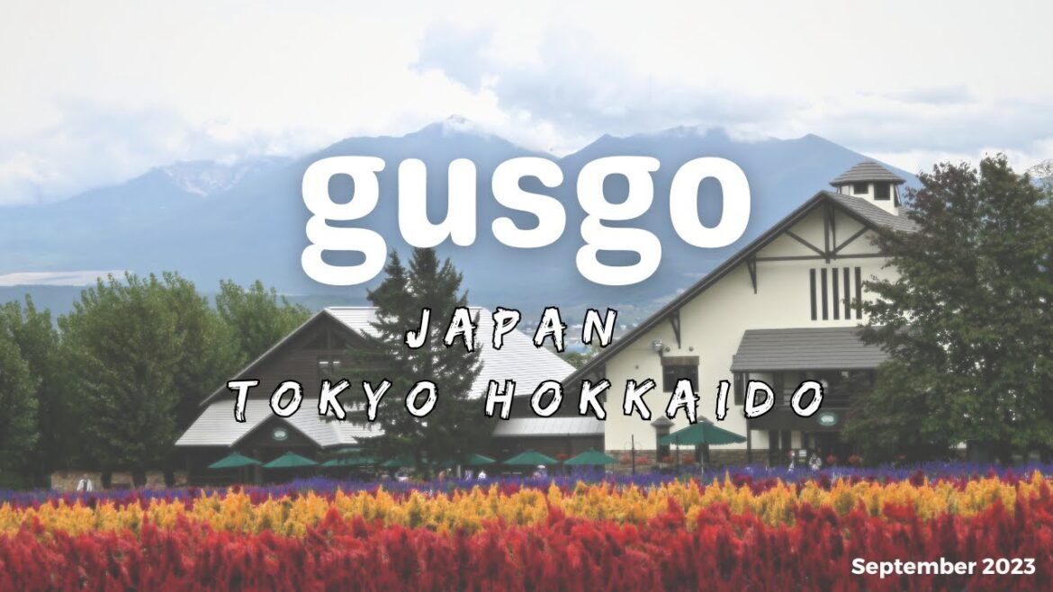 gusgo Tokyo Hokkaido Japan trip Sept 2023