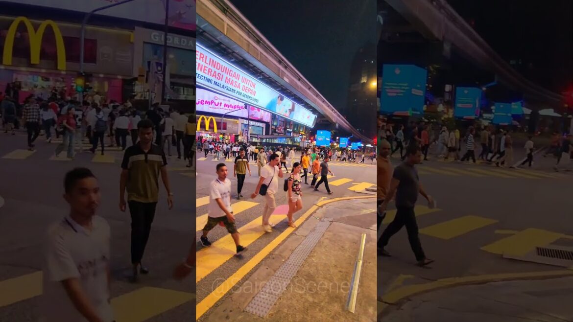 Bukit Bintang Crossing in Kuala Lumpur Malaysia #bukitbintang Bukit Bintang Crossing in Kuala Lumpur Malaysia #bukitbintang