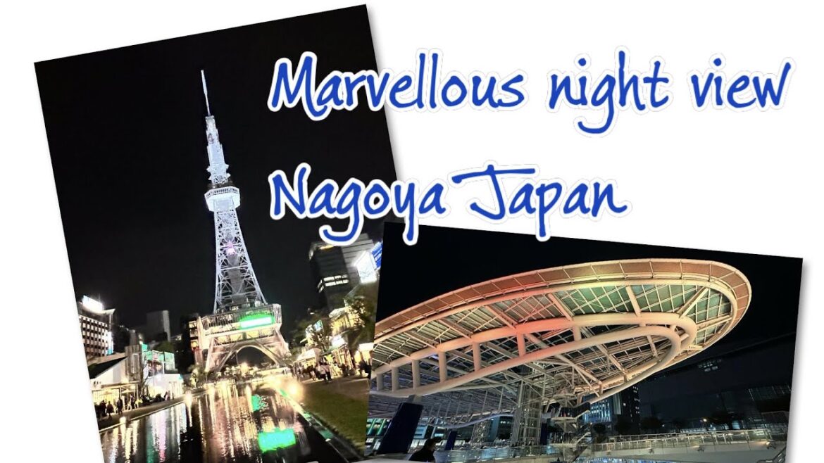 Marvellous night view of Nagoya Japan 2023 | 日本名古屋的美麗夜景