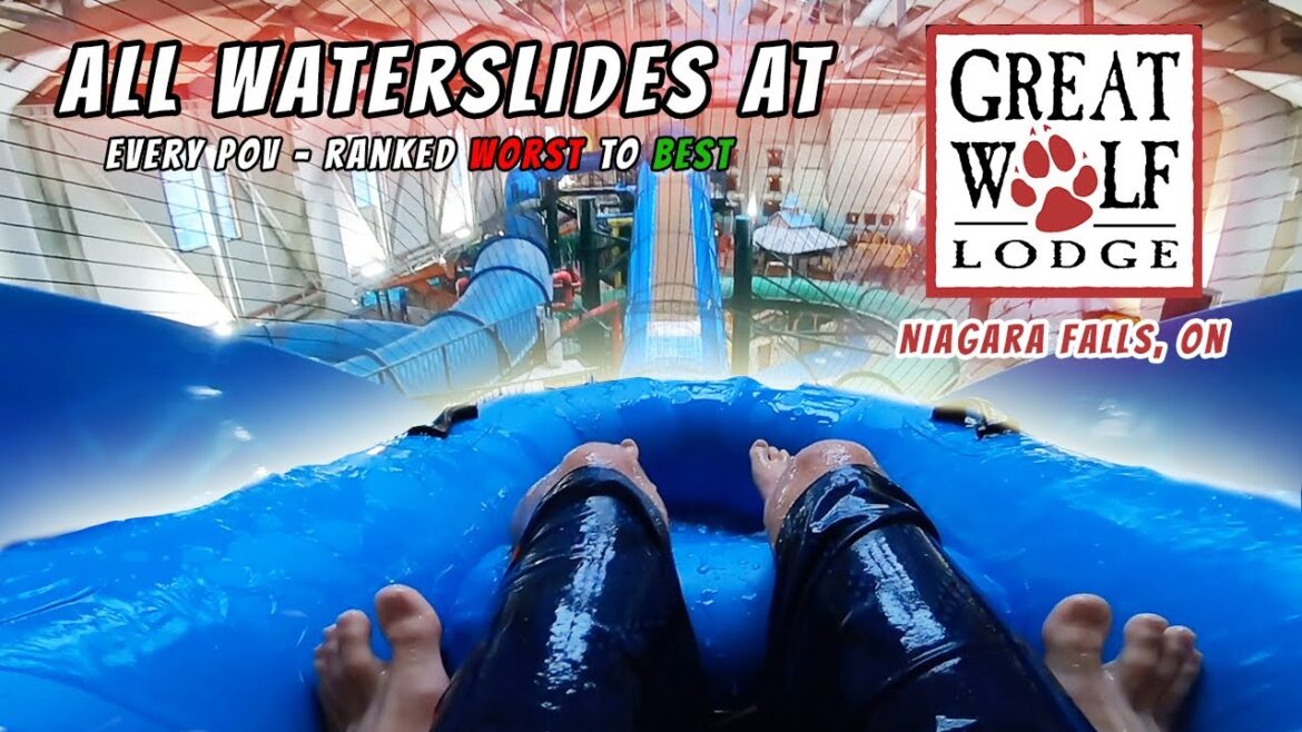ALL Waterslides at GREAT WOLF LODGE GoPro POV's! (Ranked Worst to Best) Niagara Falls, ON
