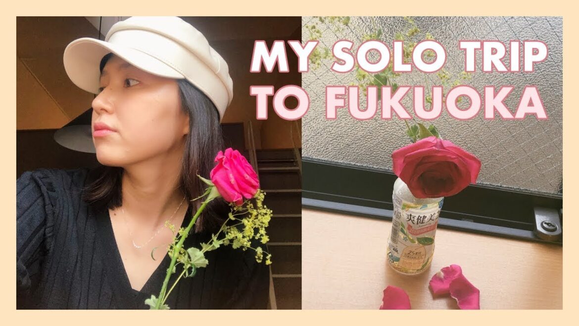 MY SOLO TRIP TO FUKUOKA | 나홀로 후쿠오카여행 | 꽃과함께여행 | SWAN LIFELOG