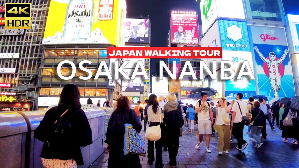 4K Japan Walk – 大阪難波散歩 – NanBa Osaka at Night Walking Tour 2023 – なんばウォーク 4K Japan Walk - 大阪難波散歩 - NanBa Osaka at Night Walking Tour 2023 - なんばウォーク
