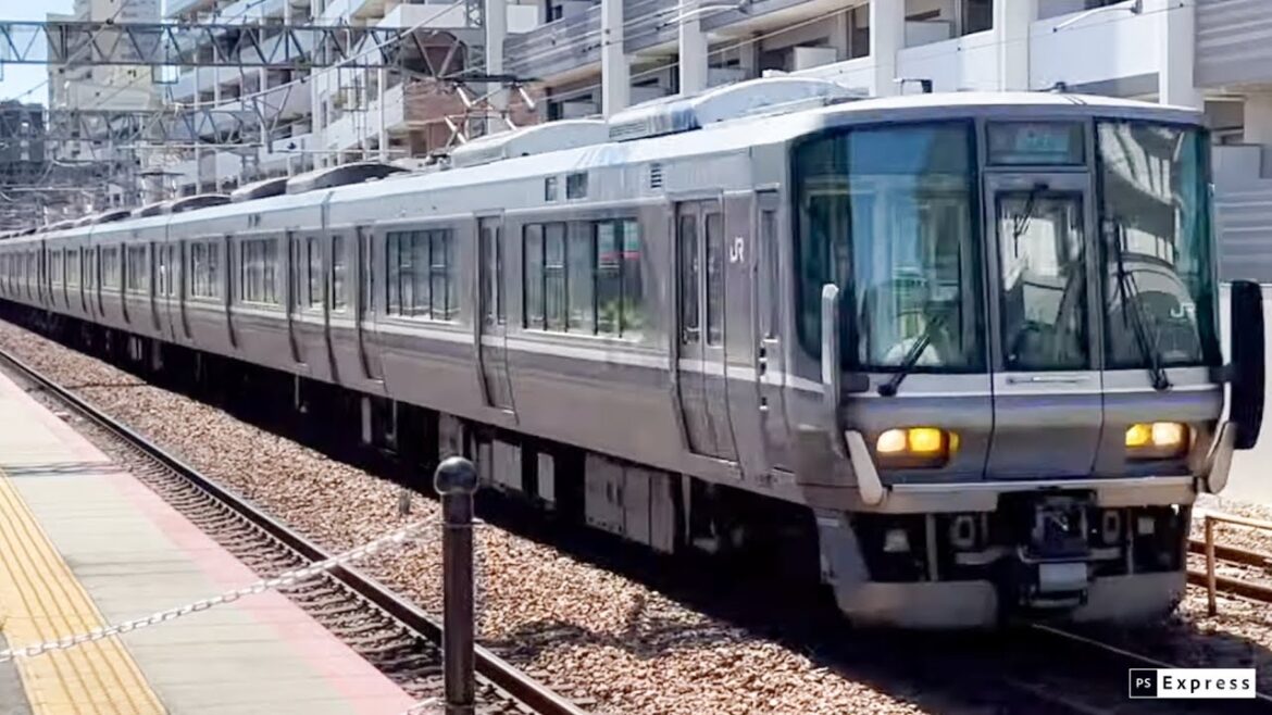 [新快速] 圧倒的 高速通過!! [JR西日本]  全駅通過シーン収録　姫路駅→大阪駅　高速通過集