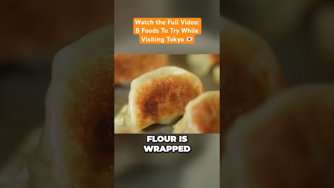 Tokyo's Irresistible Gyoza: A Must-Try Japanese Snack
