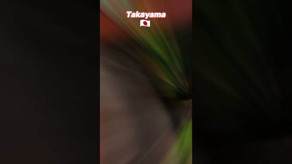 Takayama Japan π―π΅ Takayama Japan π―π΅