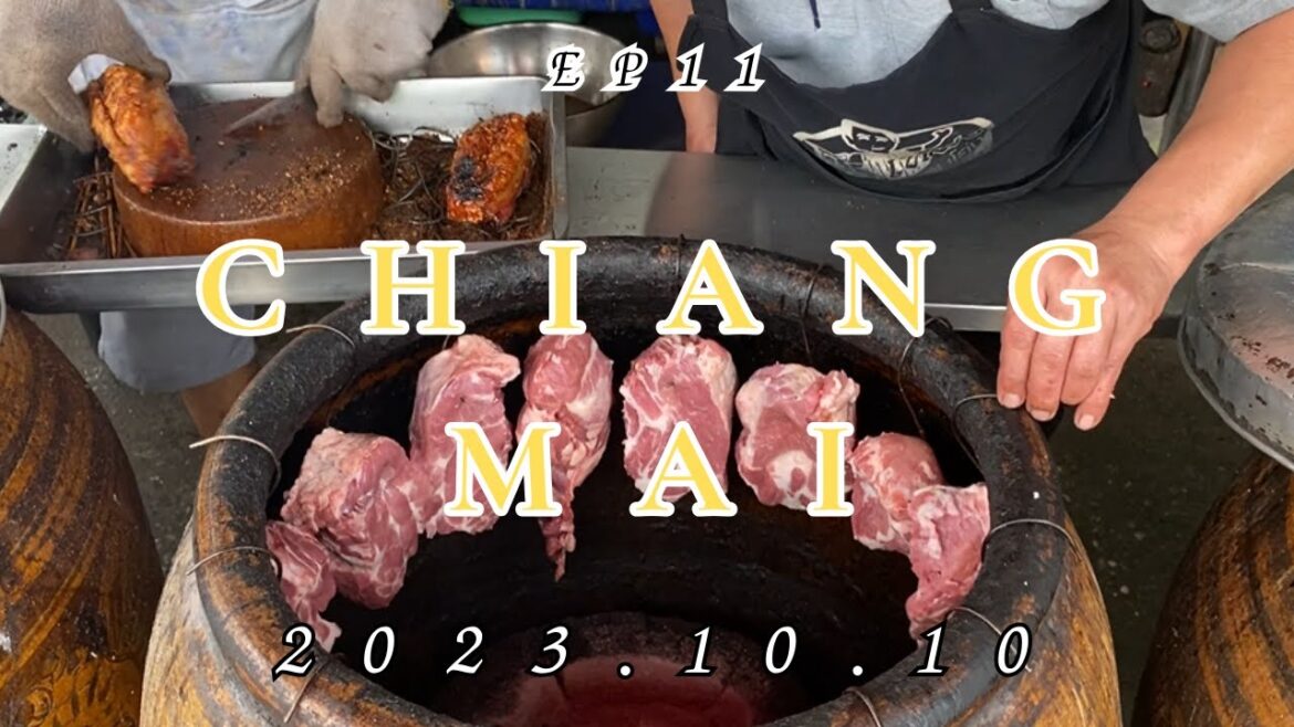 【Thailand life 🇹🇭 タイ生活 EP11】絶品つぼ焼きポークを食す!|チェンマイ日常生活|朝ごはん| 【Thailand life 🇹🇭 タイ生活 EP11】絶品つぼ焼きポークを食す!|チェンマイ日常生活|朝ごはん|