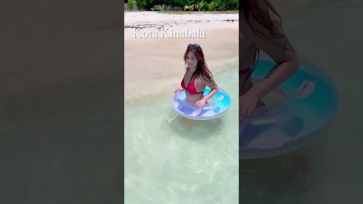 【予告編】東マレーシア | ボルネオ島の沖に浮かぶ小さな島♡マムティック♡ #shorts #bikini #beach #八木あき