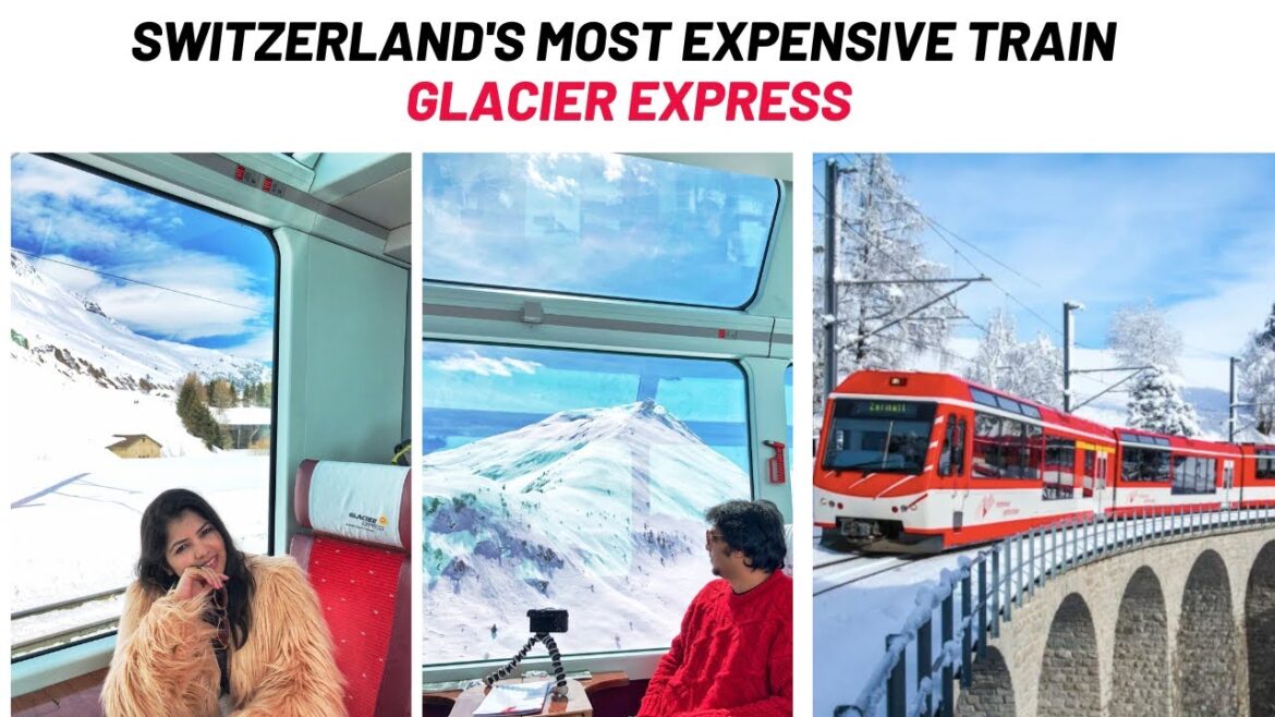 Glacier Express in Winter | Switzerland's Most Expensive & Luxurious Train (Worth it?) How To Book ?
