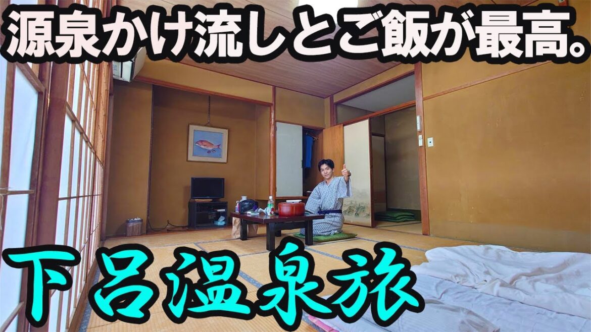 【下呂温泉ひとり旅】美味しいご飯と源泉かけ流し。鄙びた宿を堪能する1泊2日。 【下呂温泉ひとり旅】美味しいご飯と源泉かけ流し。鄙びた宿を堪能する1泊2日。