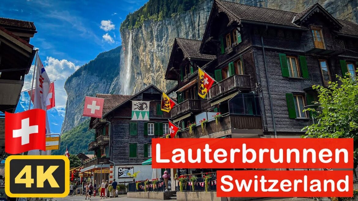 🇨🇭Lauterbrunnen Valley, one of a kind, Switzerland | 4k | Full Video 🇨🇭Lauterbrunnen Valley, one of a kind, Switzerland | 4k | Full Video