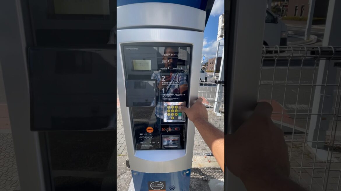 Paid 🚗 parking lots in Japan #travel