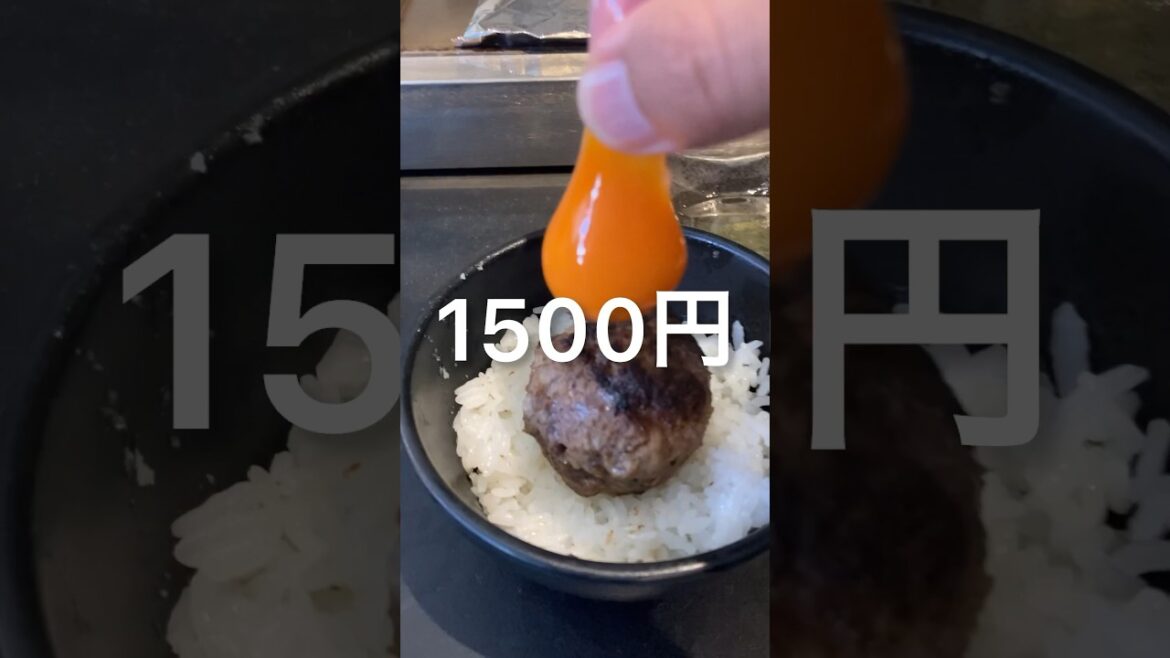 たった1500円で無限にハンバーグが食べられるお店 #福岡旅行 #福岡観光 #福岡グルメ #無限ハンバーグ
