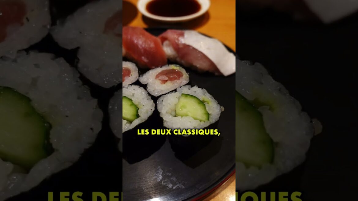 Combien ça coûte les SUSHIS au JAPON? 🍣🇯🇵  #japon  #voyagejapon #resto #sushi