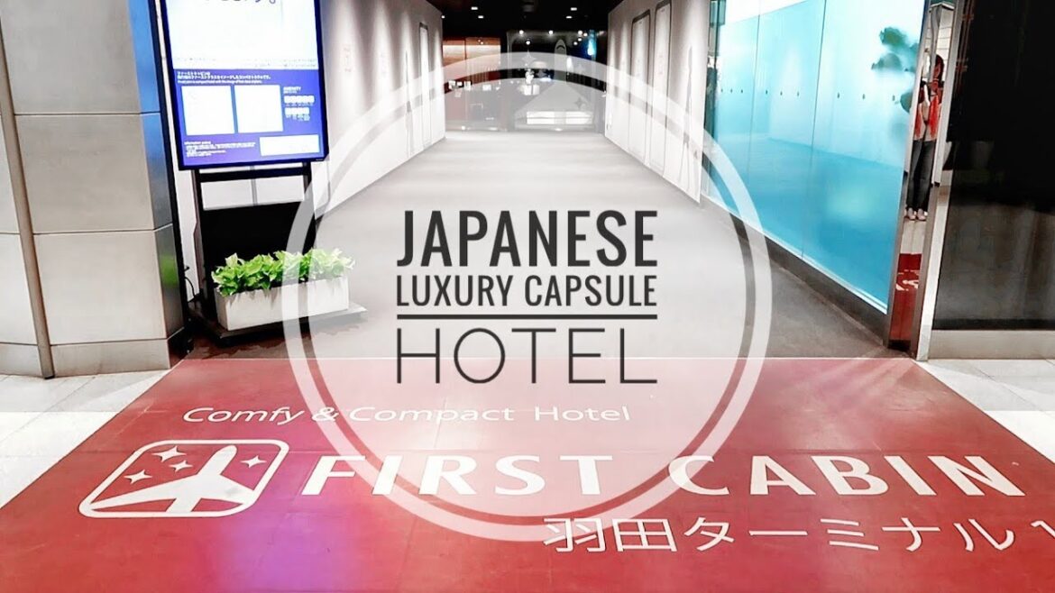 FIRST CABIN, HANEDA AIRPORT // ファーストキャビン (First Class Capsule Hotel)