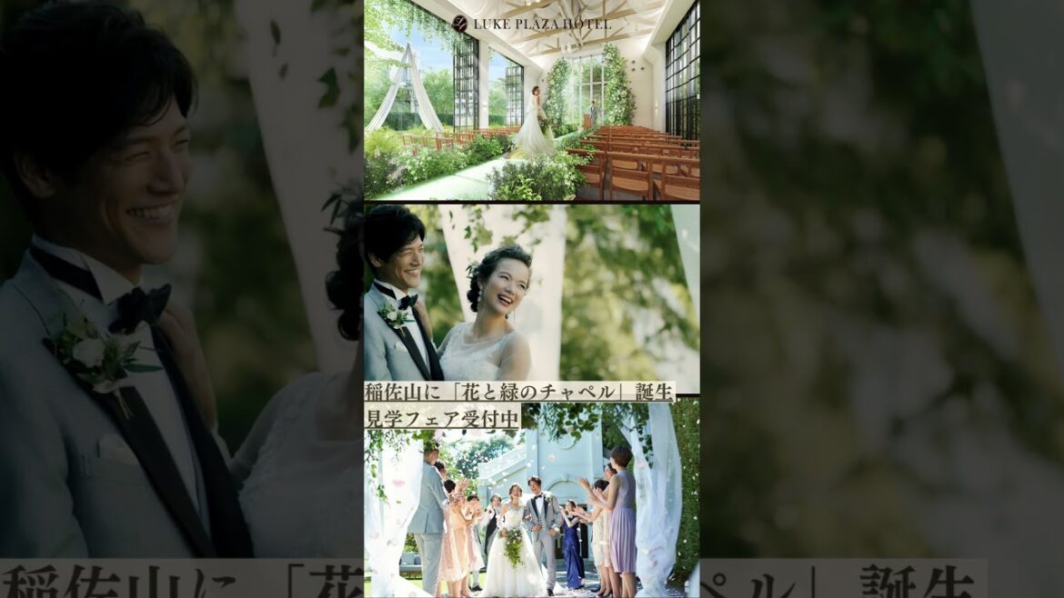 ルークプラザホテル結婚式：YoutubeショートCM①