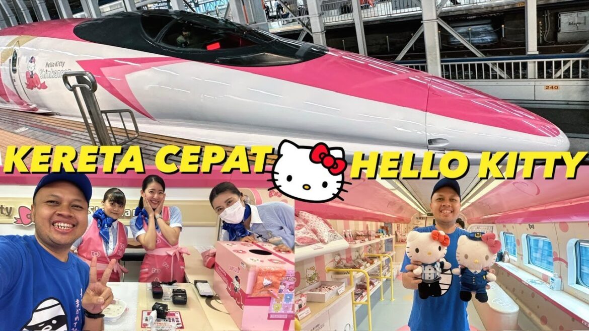 SERU! Naik Kereta Cepat Serba Hello Kitty!! Cocok Bawa Anak dan Keluarga (East Asia Trip Part 8)