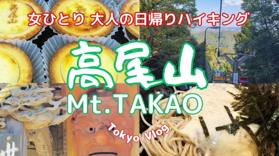 【Tokyo Walk & Gourmet】充実度が想像を超える高尾山！見どころ満載ハイキング/頂上で悲しきハプニング💦/温泉でうたた寝/タイムスケジュール付/Mt. Takao