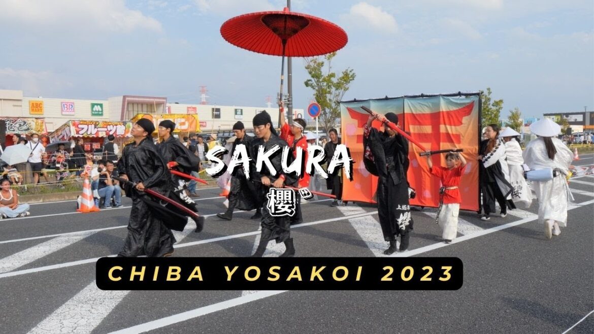 「4K」Chiba Yosakoi 2023: Sakura 千葉Yosakoi2023☆櫻゛☆ 2023.10.1   パレードA