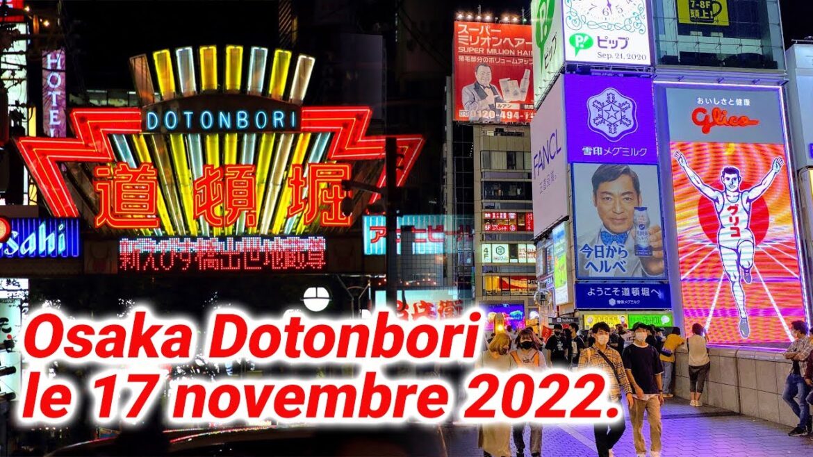 Japon, Osaka : Voici à quoi ressemble Dotonbori la nuit ! Les gens reviennent progressivement. Japon, Osaka : Voici à quoi ressemble Dotonbori la nuit ! Les gens reviennent progressivement.