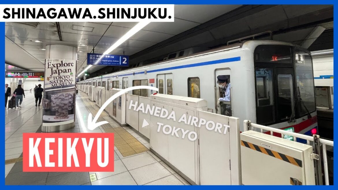 Haneda Airport to Tokyo ๐ FASTEST way to Shinagawa by KEIKYU Line | Transfer to SHINJUKU Station Haneda Airport to Tokyo ๐ FASTEST way to Shinagawa by KEIKYU Line | Transfer to SHINJUKU Station
