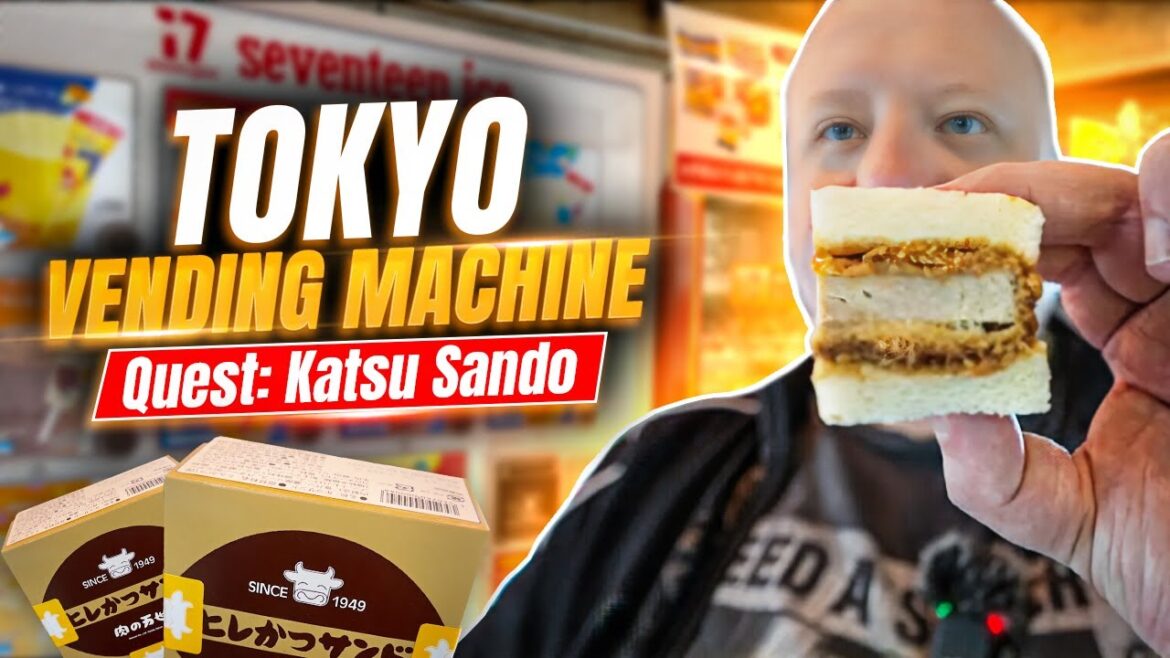First Time Trying: Katsu Sandwich Vending Machine in Tokyo First Time Trying: Katsu Sandwich Vending Machine in Tokyo