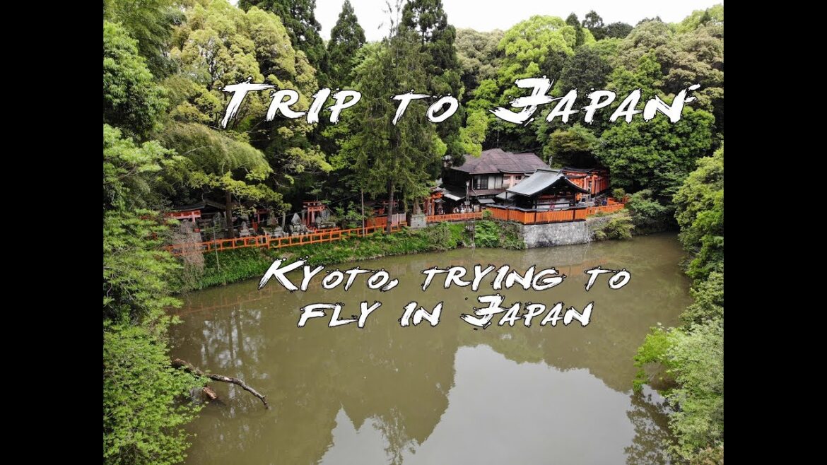 Trip to Japan: Kyoto, I got to fly the Mavic Air Drone.