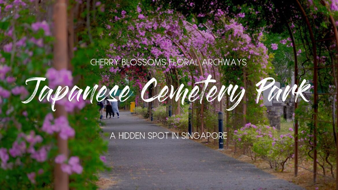 The Japanese Cemetery Park | Walk Through the Gorgeous Floral Archways | Instagrammable Place in SG