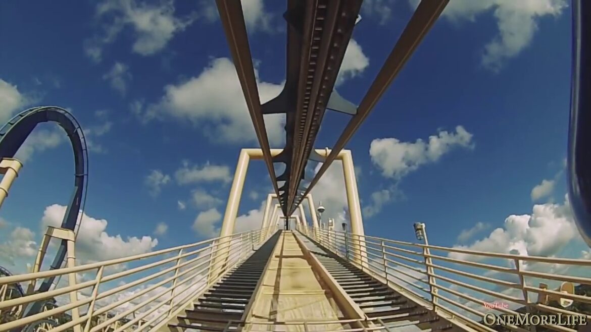 Extremely Scariest Inverted Roller Coaster First Person View! Espantosa Montaña Rusa Invertida.