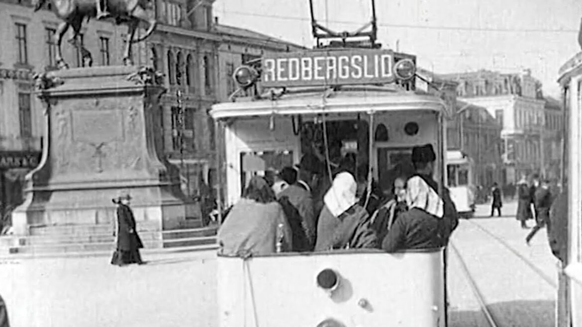 Spårvagnsfärd i Göteborg (Tram Tour in Gothenburg, Sweden) 1907 Spårvagnsfärd i Göteborg (Tram Tour in Gothenburg, Sweden) 1907