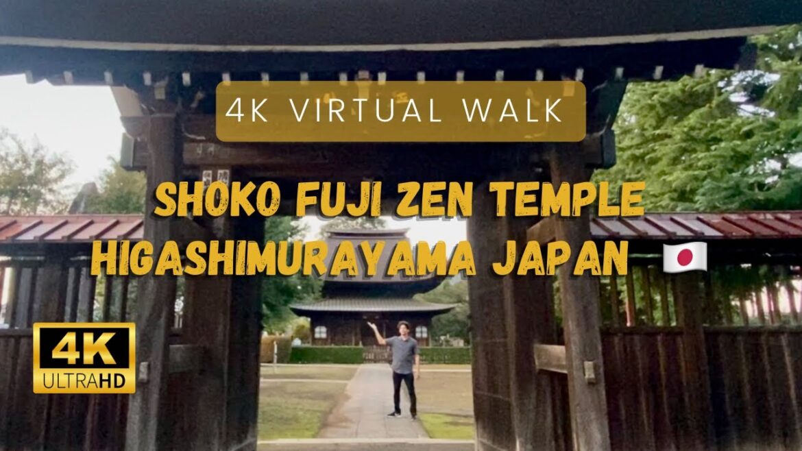 [4K]Shofukuji Zen Temple Walking Tour- Higashimuyama, Tokyo 🇯🇵- DJI osmo Pocket🎥