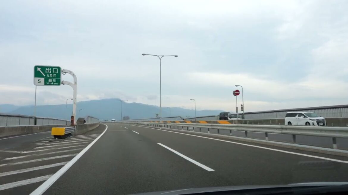 E5A 札樽自動車道 ：雁来IC～小樽IC [4K/60p GH6 車載動画 #札幌市 #小樽市]