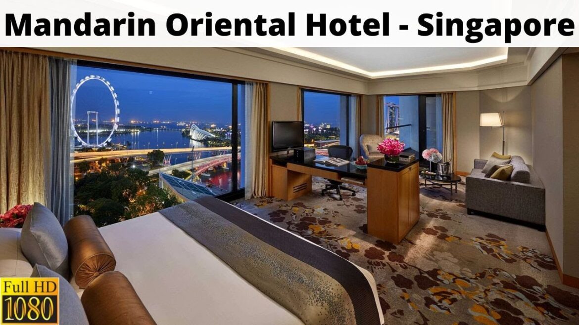 Mandarin Oriental, Singapore - Hotel Room Tour Review - Luxury 5 Star