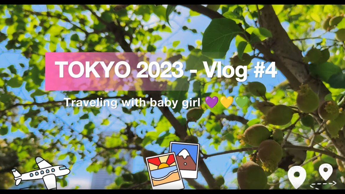 Tokyo 2023 - Traveling with a toddler   Vlog #4