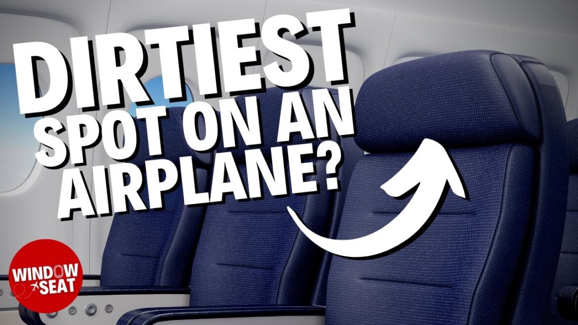 Discover the hidden breeding ground for germs on airplanes