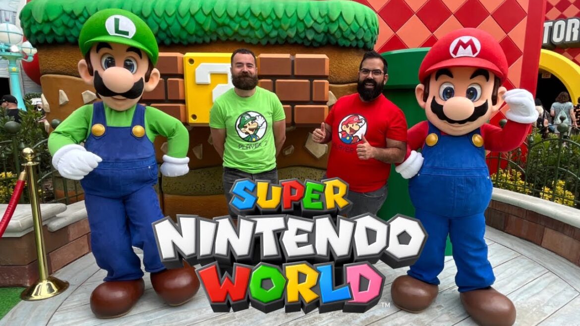 ¡Visitamos SUPER NINTENDO WORLD! 🍄 Universal Studios Hollywood en LOS ANGELES 🇺🇸