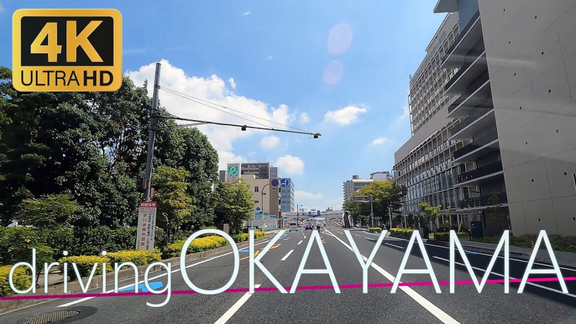 【4K】Driving Japan Okayama 岡山県岡山市北区楢津～東区上道北方ドライブ